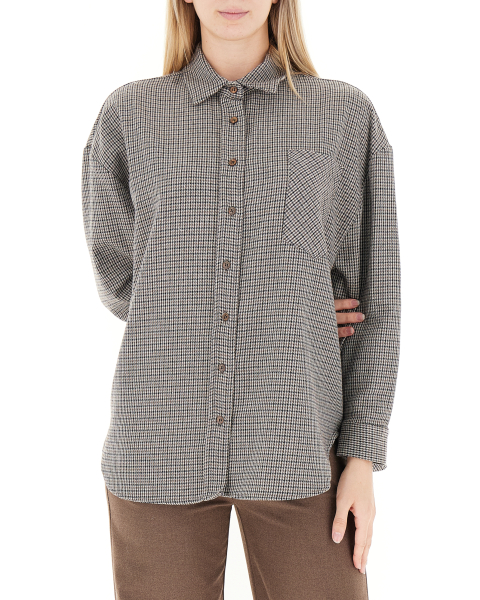 Camicia misto cotone