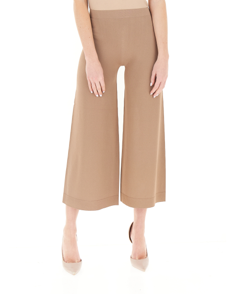 Pantalone cropped wide leg