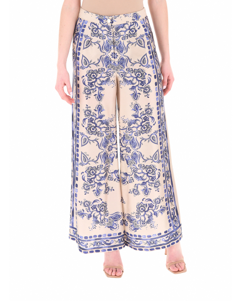 Pantalone wide leg