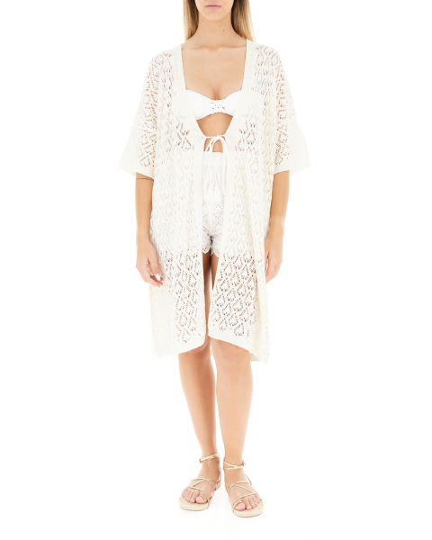 Cardigan ricamato