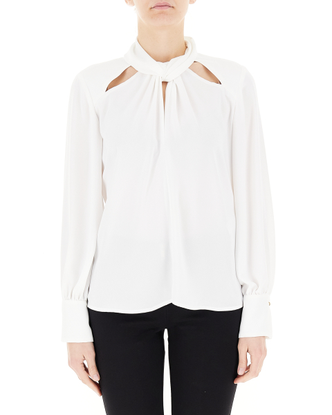 Blusa maniche lunghe