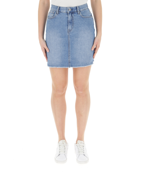 Minigonna in jeans