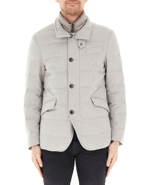 Piumino tessuto Loro Piana