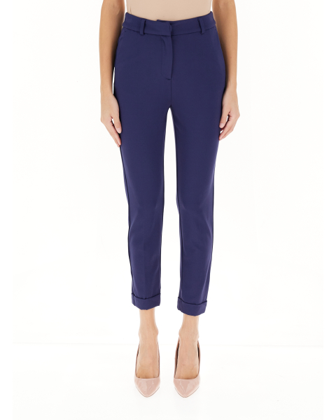 Pantalone con risvolto