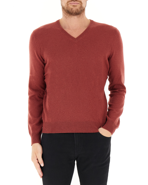 Maglione scollo V