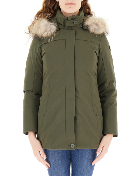 Parka con cappuccio
