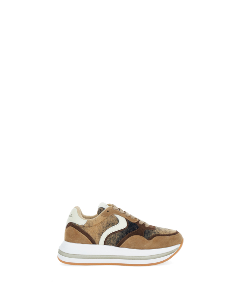 Sneakers inserti pelle