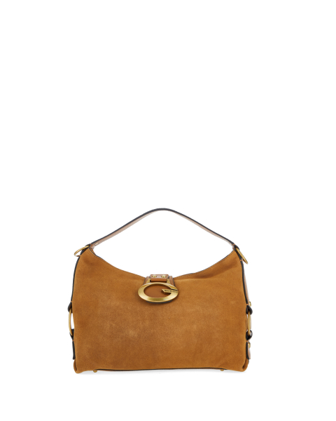 Borsa scamosciata