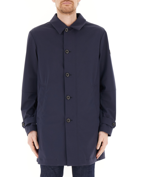 Impermeabile monopetto