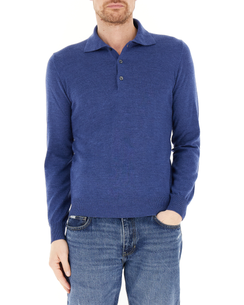 Polo lana merino extrafine