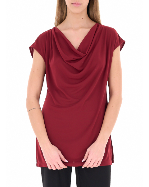 Blusa drappeggiata