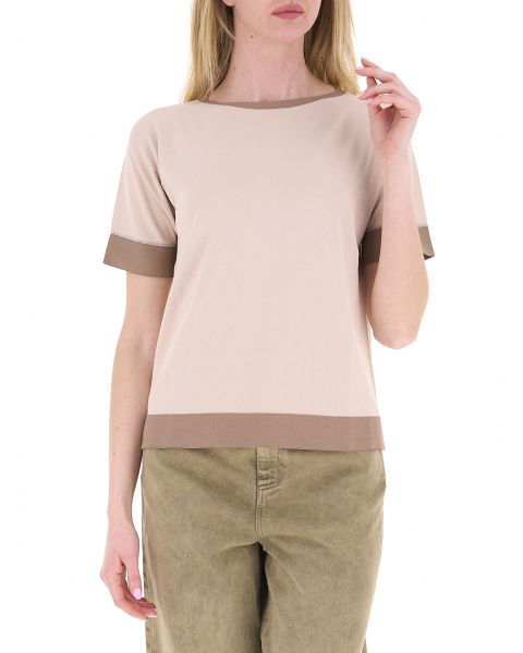Blusa maniche corte