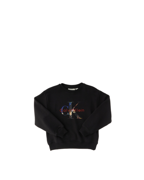 Felpa girocollo cotone