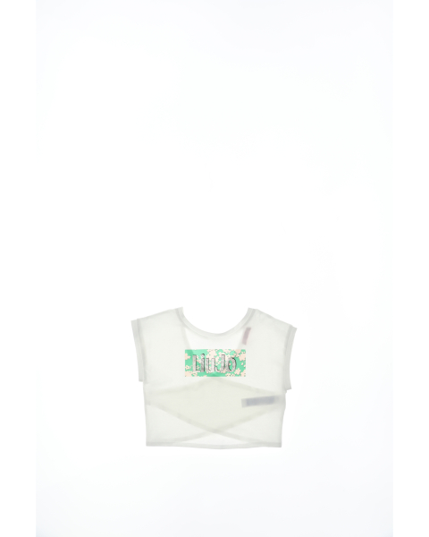 T-shirt con strass
