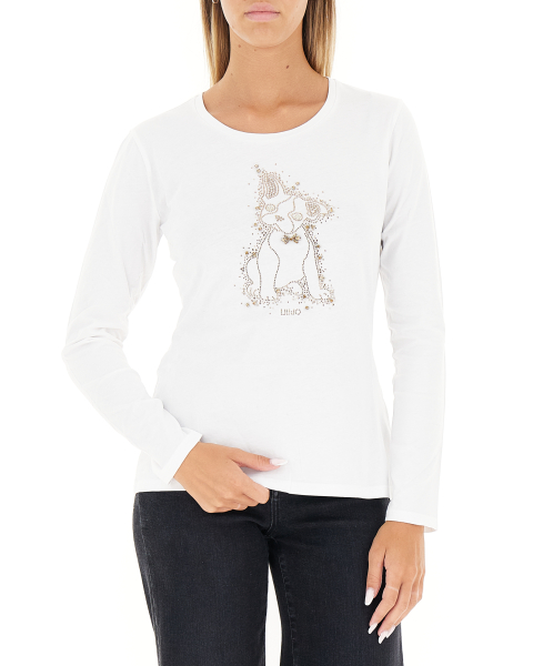 T-shirt maniche lunghe