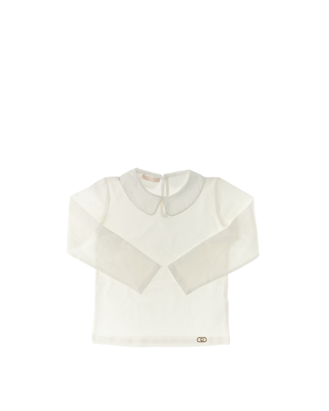 T-shirt con colletto