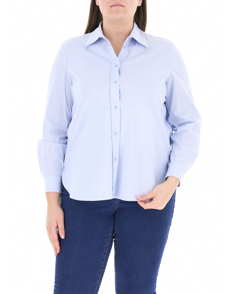 Camicia con strass