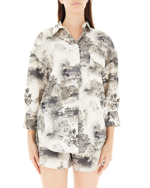 Camicia in cotone