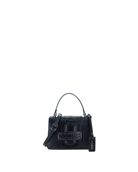 Borsa pelle pitonata