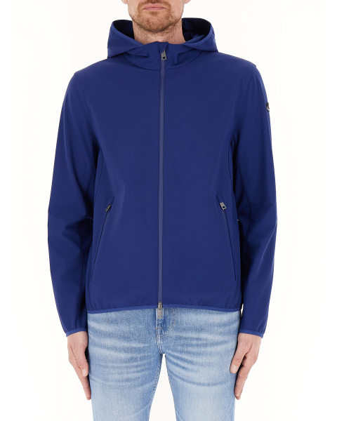 Giubbino idrorepellente con cappuccio