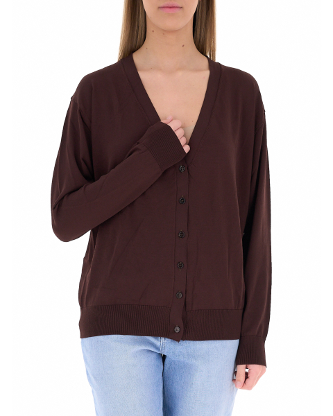 Cardigan in viscosa
