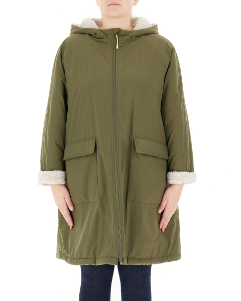 Parka con cappuccio