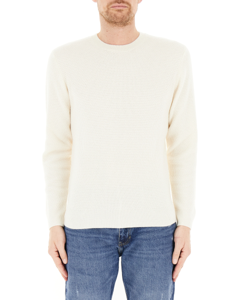 Maglione girocollo lana