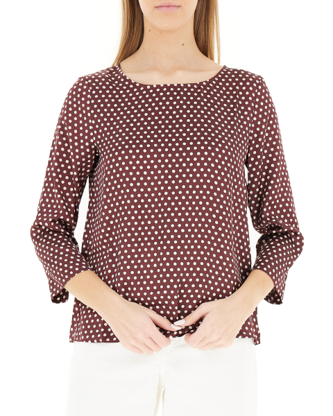 Blusa maniche 3/4