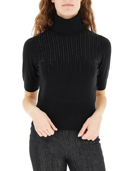 Dolcevita maniche corte