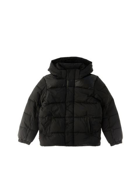 Piumino con cappuccio