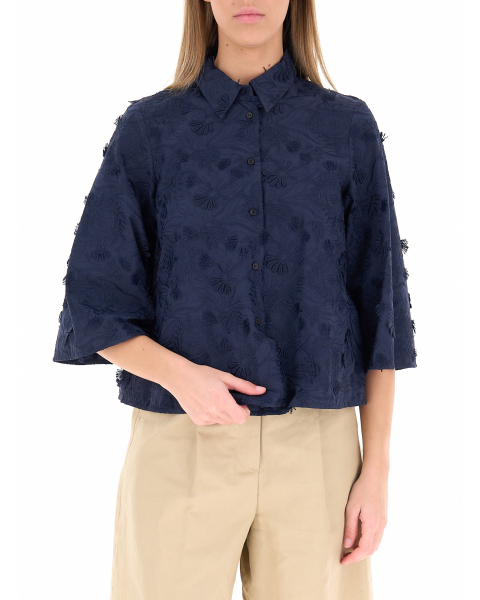 Camicia con ricami