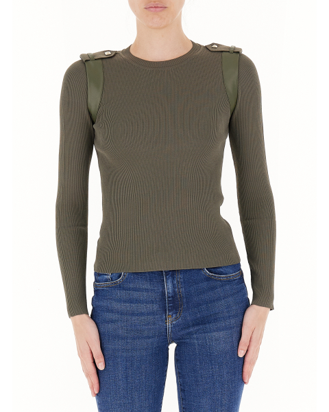 Maglia con borchie