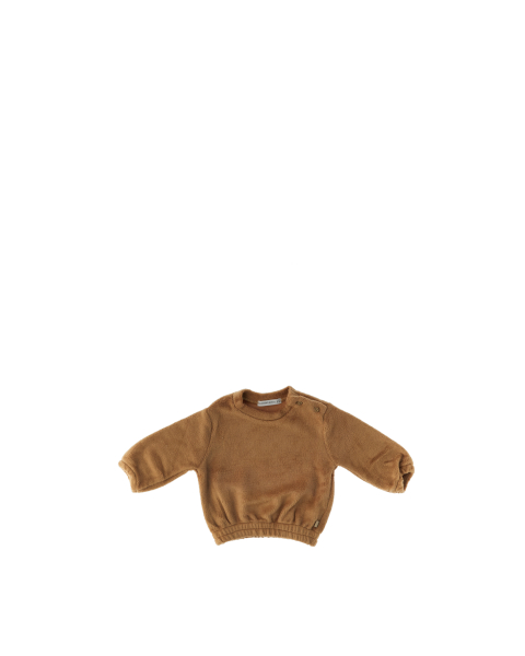 Felpa effetto peluche