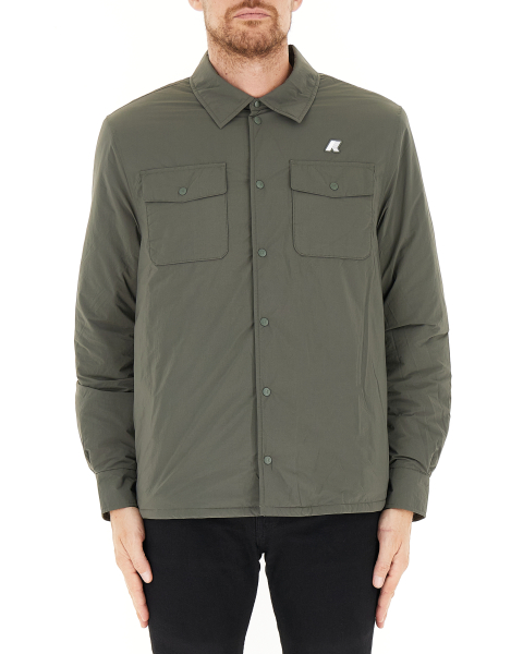Giacca overshirt imbottita