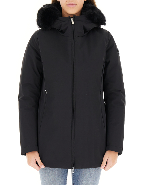 Cappotto con cappuccio