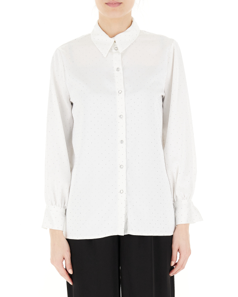 Blusa con strass