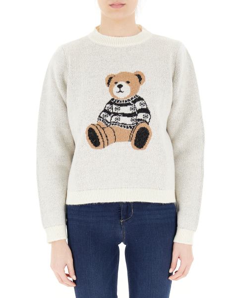 Maglione misto lana