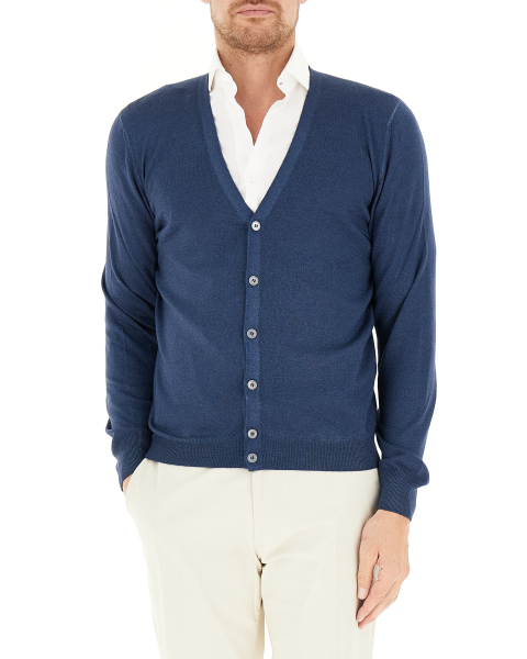 Cardigan scollo V