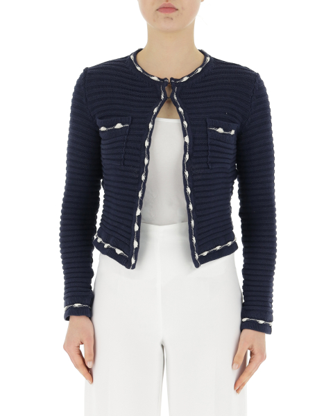 Cardigan misto cotone
