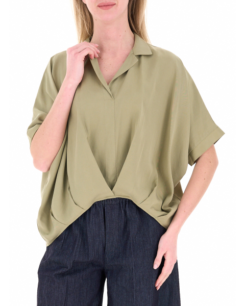 Blusa maniche corte
