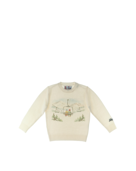 Maglione misto cashmere