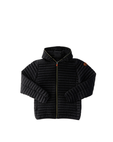 Piumino con cappuccio