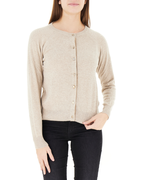 Cardigan misto lana