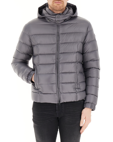 Piumino con cappuccio