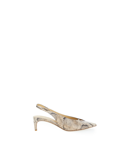 Décolleté slingback