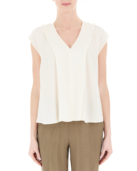 Blusa scollo V