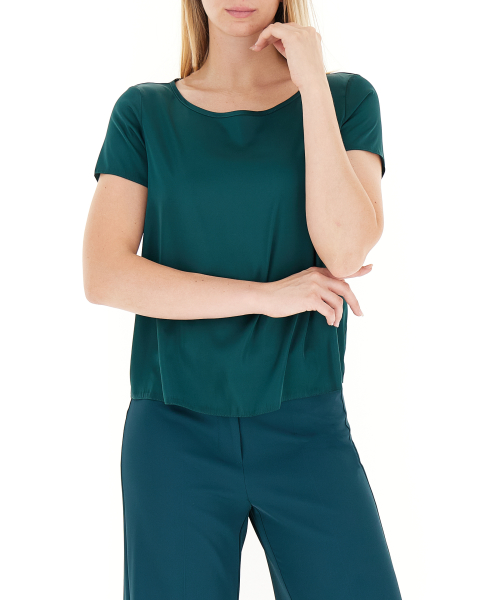 Blusa maniche corte