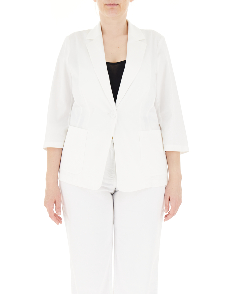 Blazer in cotone