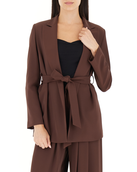 Blazer con fusciacca
