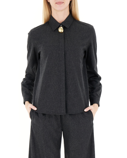 Camicia lana vergine